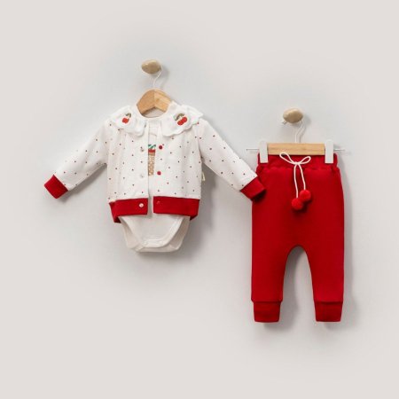 طقم بيبي قطن 3 قطع