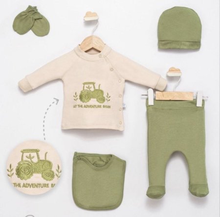 طقم ولادي قطن