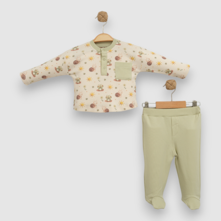 طقم ولادي قطن