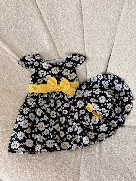 فستان مميز مع طاقيه