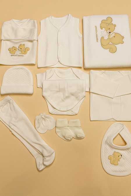 طقم مستشفى 10 قطع قطن