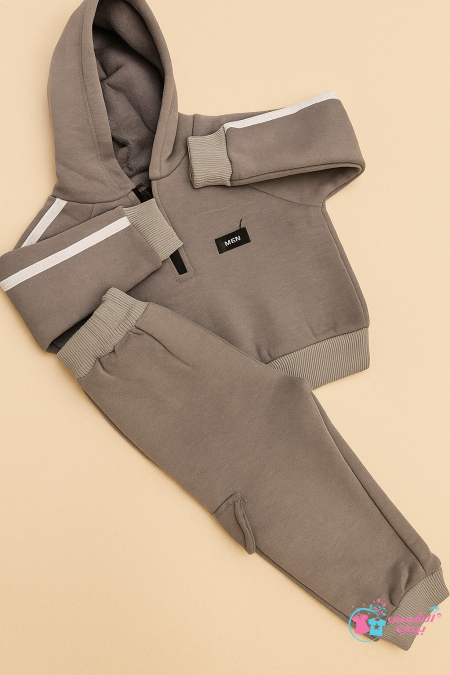 بدله عملي شتوي مبطن عمر 6 ل 24 شهر