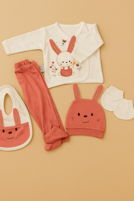 طقم مستشفى 5 قطع قطن