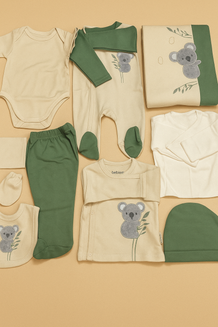 طقم مستشفى 10 قطع قطن