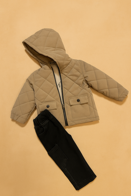 طقم ولادي 3 قطع دافي وتقيل