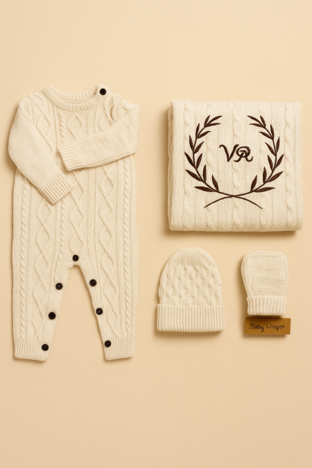 طقم صوف 5 قطع عمر 6 ل 9