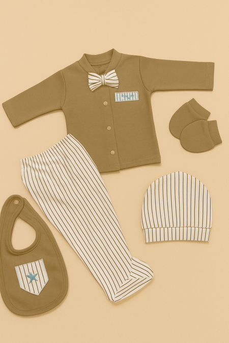 طقم مستشفى قطن 5 قطع