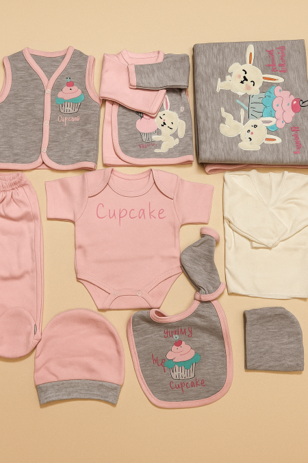 طقم مستشفى 10 قطع قطن