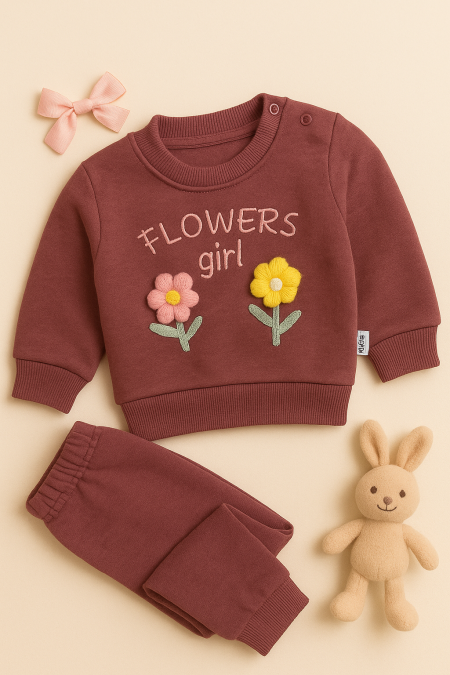 بدله عملي مبطن شتوي عمر 6 ل 24 اشهر