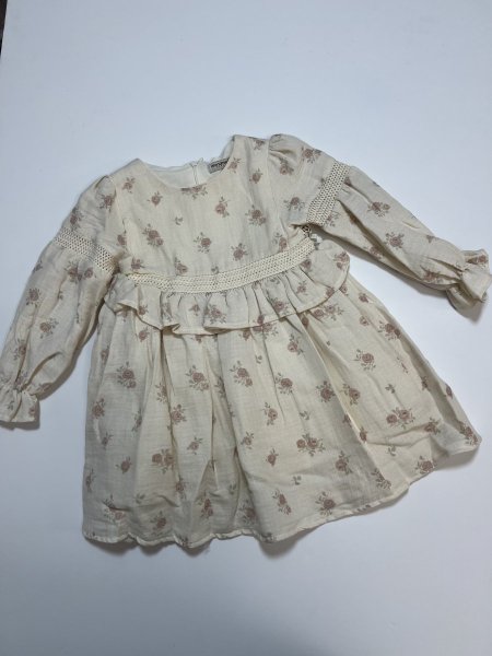 فستان بناتي مرتب