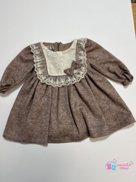 فستان بناتي شتوي تقيل