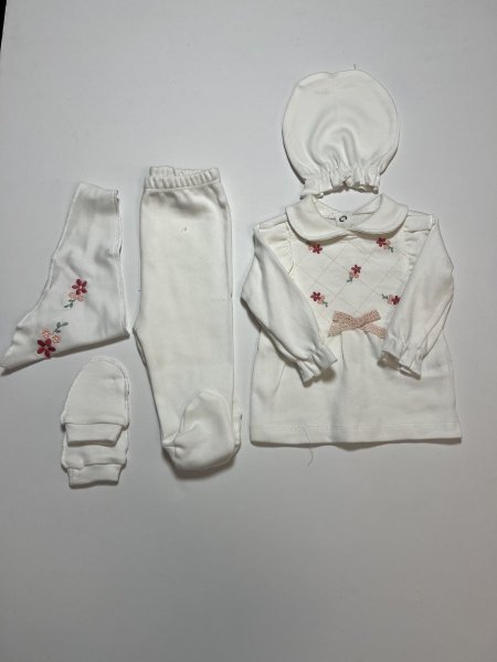 طقم بيبي بنت 5 قطع