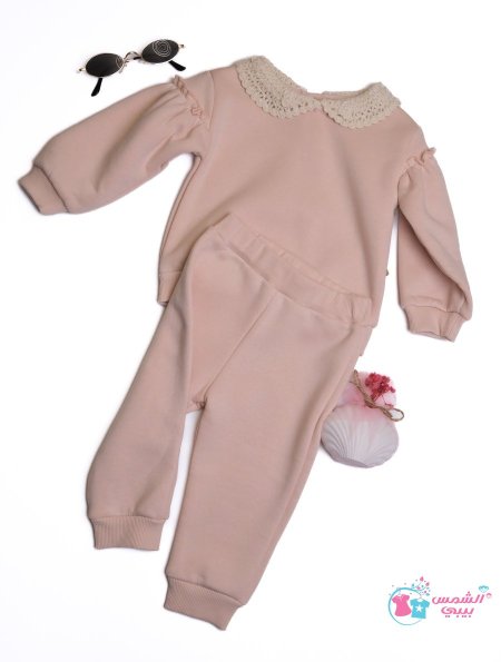 بدله عملي مع قبه شتوي مبطن عمر 6 ل 24 شهر