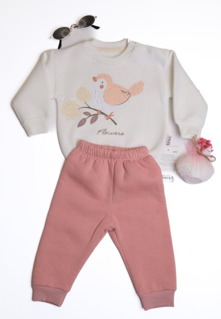 بدله عملي شتوي مبطن من عمر 6 ل 24 اشهر