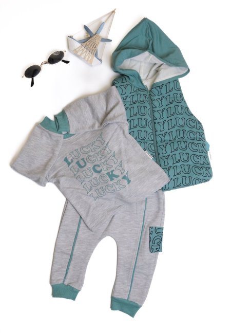 بدله عملي 3 قطع شتوي عمر 6 ل 24 شهر