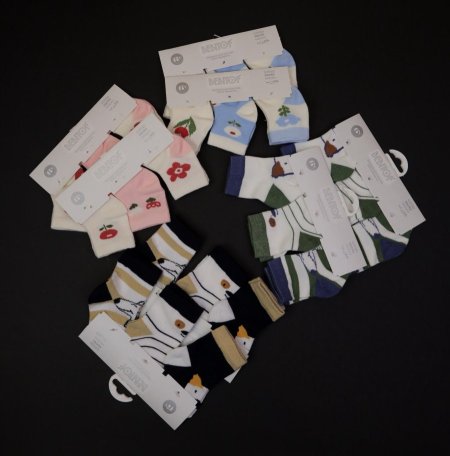 جرابات بيبي مع رسمة