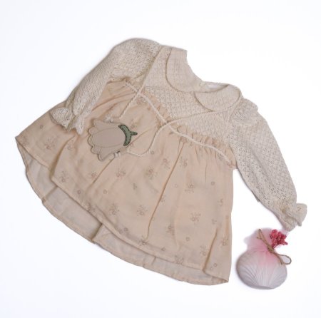 فستان بناتي مرتب