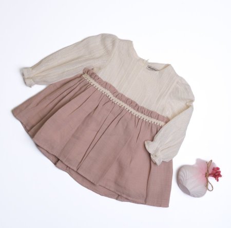 فستان بناتي مرتب