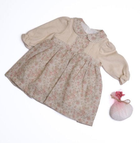 فستان بناتي شتوي تقيل