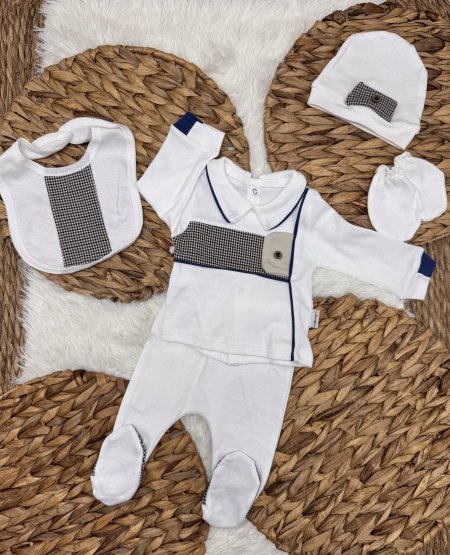 طقم بيبي قطن 5 قطع